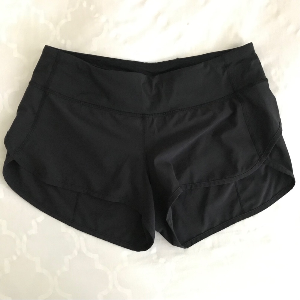 LULULEMON - Black speed shorts